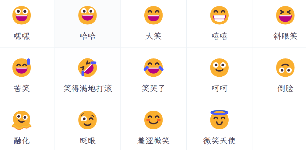 Emoji Selection System